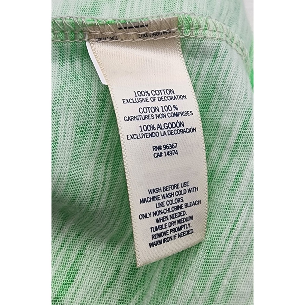 OshKosh Bgosh Boys Colorblock Pocket T-Shirt‎ Kids Top, White/Green, Size 7 - Picture 9 of 9